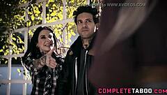 Blonde teen with small tits tribs busty milf passionately