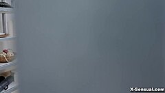 Sensual seduction tricks by teen Sofy Soul in action. Her doggystyle moves will captivate you.