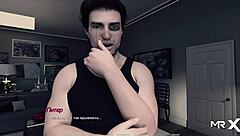 Anime babe wife follows anal instructions in 3d hentai game with cock in ass. 😏