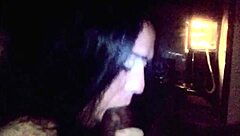 Danny enjoys a big black cock in his mouth