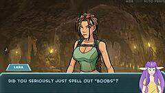 Lara Croft gets an Akabur-style blowjob in Star Chanel 34: Early part 92