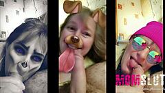 This mature blonde plays like a young slut sucking cock