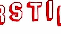 Wow! Cute Magena Masturbates Hairy Pussy in Elevator