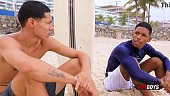 i finally fuck the naughty surfer's tight ass