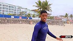 i finally fuck the naughty surfer's tight ass