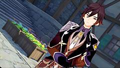 klee's prank adventure continues with outdoor lesbian fingering and toys