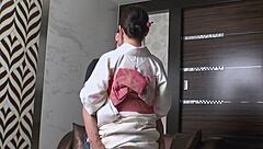 Tanaka Nozomi Exclaims In Sticky Yukata Sex!