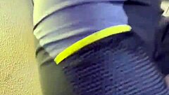 Slut With Small Tits Masturbates In Public Gym Bathroom Assfuck