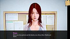 My new family 278: A cartoon porn video with red-haired protagonist.