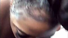 Ebony Slut With Big Tits Gets Head In Chipotle Parking Lot!