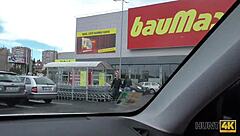 Hunt4k Man Penetrating Girl in Front of Embarrassed Boyfriend During Outdoor Reality Pickup.