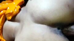 Horny Indian amateur couple fucks in homemade video with doggystyle, missionary, and cowgirl positions