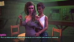 A wife and her stepmother share a homemade moment