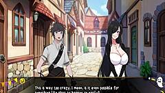 Monster girl seduces in Horror mansion visual novel