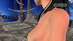 Check out this animated indian teen posing sexy in 3d