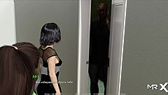 Babe In Acting Lessons Takes Non-Dick In Ass For POV Hentai Game