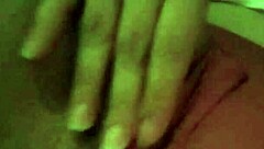 Curvy Latina Teen Touches Herself With Tattoo While Roommate Plays In The Studio