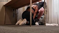 Deepthroat expert gets the job and swallows cum