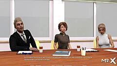 Babe In Acting Lessons Takes Non-Dick In Ass For POV Hentai Game