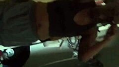 Wow, the ebony black amateur gives good head in homemade blowjob. She sucks the big cock