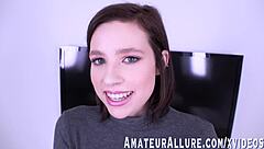 Arietta Adams and Grae Stoke Give POV Blowjobs