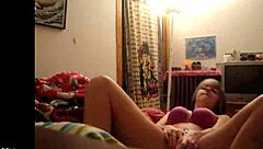 my first webcam session masturbating alone