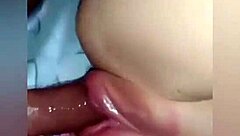 Latina bbw in homemade sex with cum in mouth!