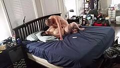 bbw huge tit wife fucked and creampied on big ass