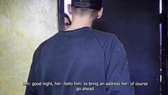 I fuck the young 18+ delivery man in a casual conversation