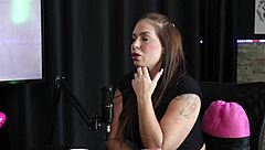 brazilian teen explores trans fetish in sheer red lingerie