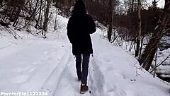 Amateur girl dreaming about quick fuck and deepthroat in public