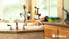 Kimberly Chi and Nyomi Star in hot scene with Asian pussy licking