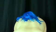 Big ass homemade video of amateur step-sis riding a dildo.