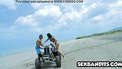 Eleven Fucking Hot Ass Latina Women At The Beach Getting Fucked Hard