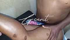 gcent and vero give handjob in shower with clothes ripped and tight pussy fucking