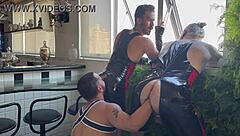 Gay Trio Engages In Intense Fisting And More