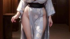 Is This AI Model Real? Beautiful Girl With Monster Big Tits Teases