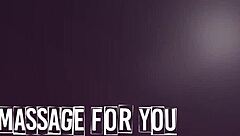 bold brunette babe licks ass in doggystyle massage with amirah adara