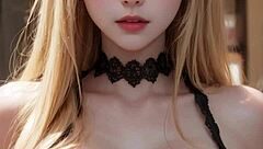 Is This AI Model Real? Beautiful Girl With Monster Big Tits Teases