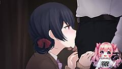 Anime Girl Asks, 'Worship This Cock?'