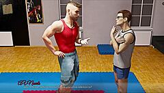 Face Fucking Curvy Girlfriend with Monster Cock