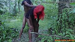 Incredible Ebony Latina Takes BBC Pounding in African Forest