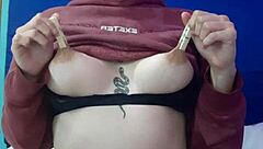 Latina Plays With Nipples In Wet Pussy Webcam Masturbation