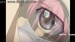 hey, pervy teacher exploits campus lesbians in hentai!