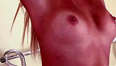 i love how my pink lingerie matches my dress