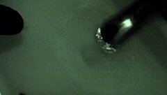 Masturbating with my big black dick until I cum