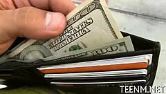 Sabrina banks fucks for dollars in game