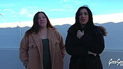 Sabrina and Lily's Passionate First Lesbian Encounter