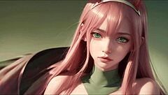 ai generated zerotwo hentai cartoon anime gay nude story