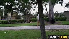 Hey, Antonella Lasirena with pierced nipples gets fucked hard in doggystyle!